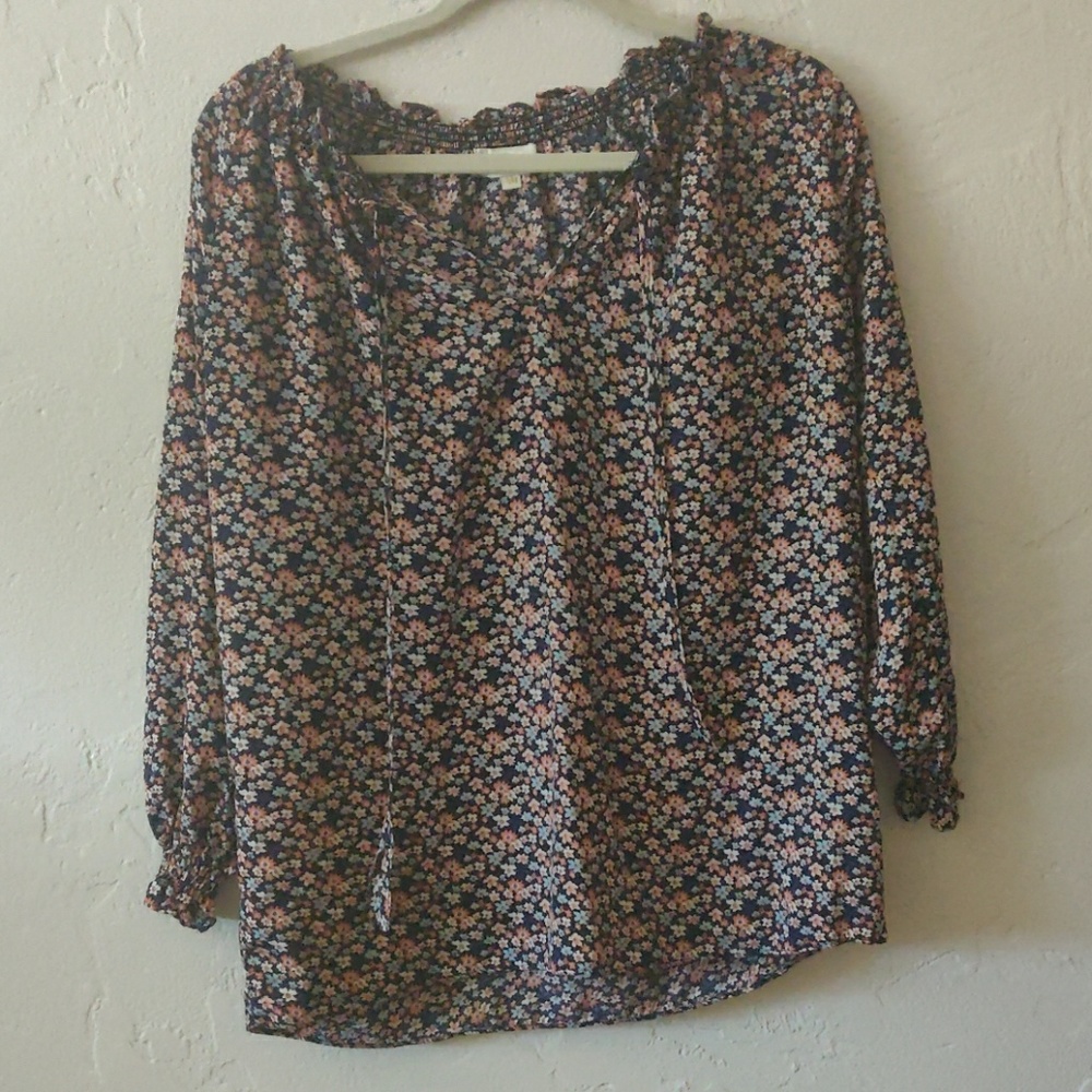 Women's floral blouse